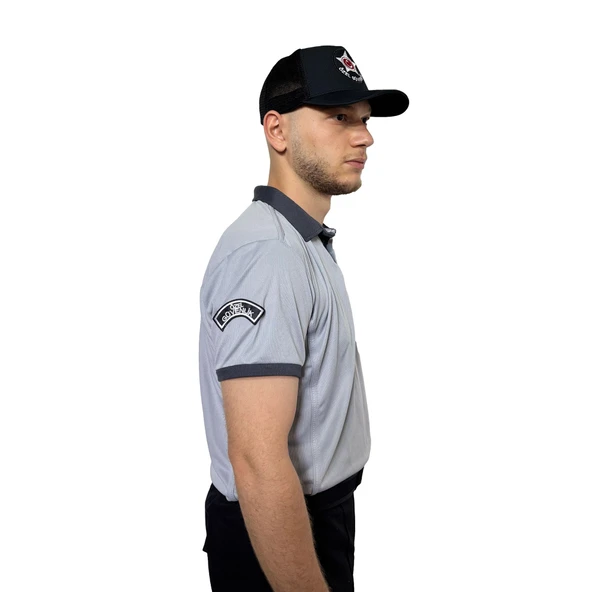 Özel Güvenlik Şartnamesine Uygun Güvenlik Yazlık Kısa Kol Tshirt - Resim 5