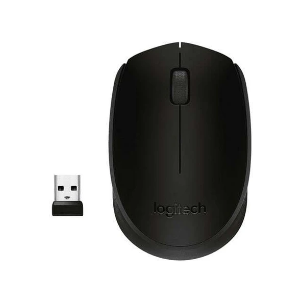 Logitech M171 Kablosuz Usb Siyah Mouse ürün görseli 1