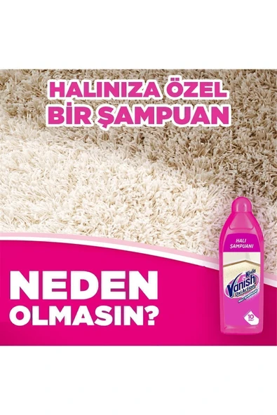 Vanish Kosla Halı Şampuanı Makine Yıkama 850ml - 3