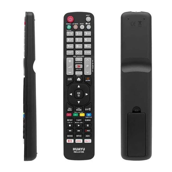 Huayu  RM-LG1399 Lg Netflıx- Prıme Vıdeo Tuşlu Unıversal Lcd-Led Tv Kumanda ürün görseli 1