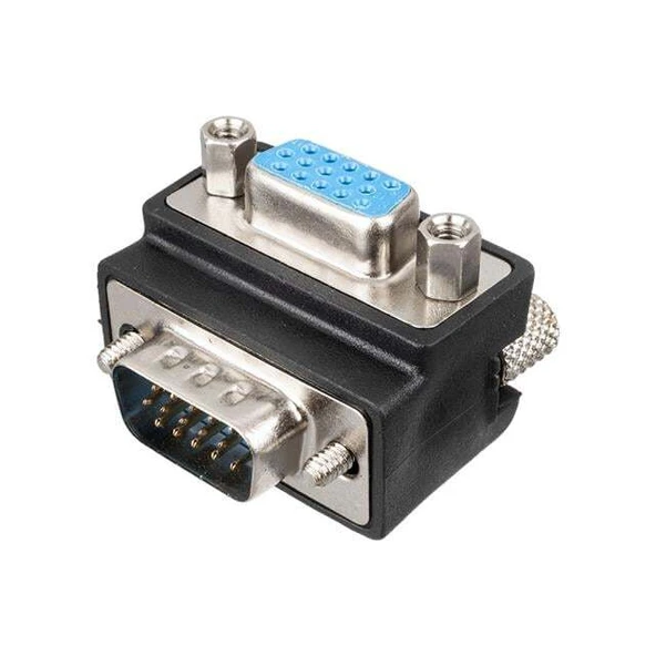 Powermaster Vga Dişi Erkek Çevirici 90° Derece L Tip ürün görseli 1