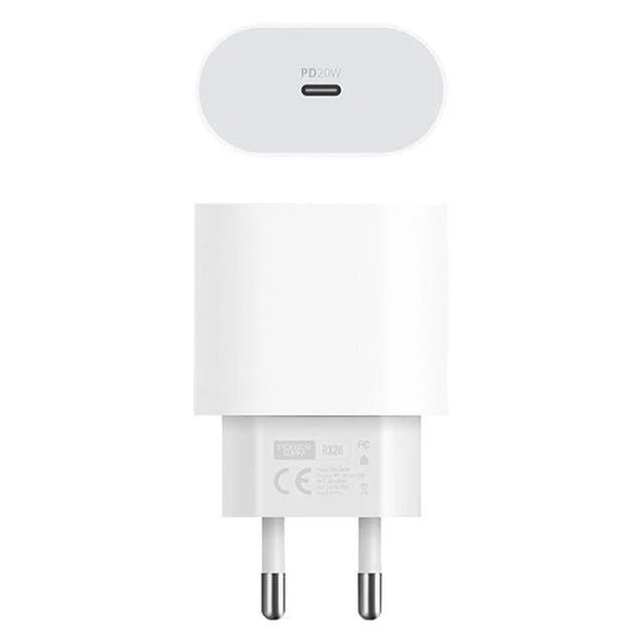 Powerway RX20 PD 20 Watt iPhone Type-C Hızlı Şarj Başlığı - Resim 3