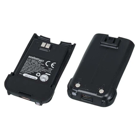 Aselsan A446C PM5BB LI-ON 3.7V 1000mAh Yedek Lityum Batarya Pili - 3