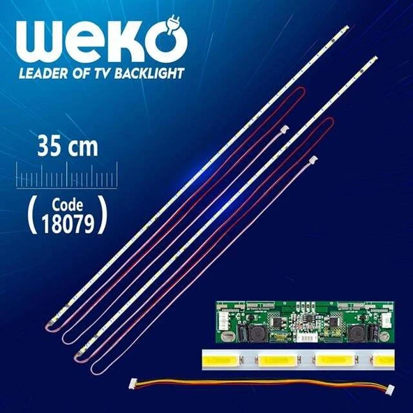 32'' Inch 12C3B XR-CY-32C-36D 35 Cm 36 Ledli Universal Tv E-Led Takımı - 1