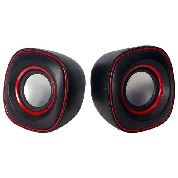 MagicVoice D-015 1+1 USB Mini Hoparlör - Speaker (2*5 Watt - 4 Ohm) - 1