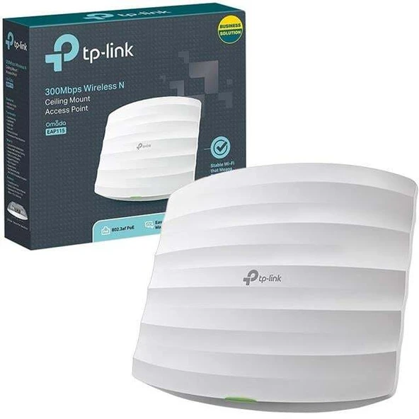 TP-Link EAP115 300 Mbps Kablosuz N Tavan Tipi Access Point - Resim 3