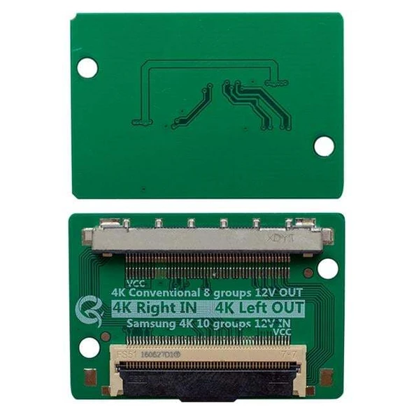 Lcd Panel Flexi Repair Kart 4K Right In 4K Left Out Fpc To Lvds QK0822B ürün görseli 1