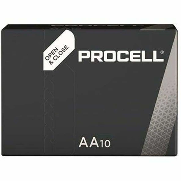 Procell Endüstriyel Alkalin LR6 AA 10'lu Kalem Pil - 3