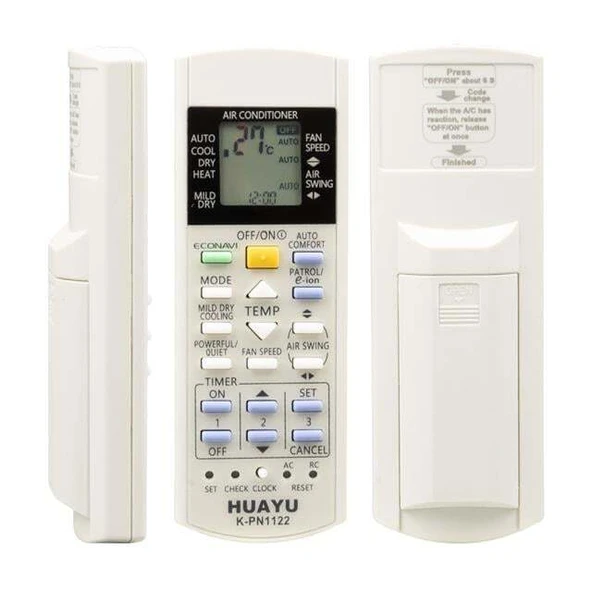 Panasonic K-PN1122 Universal Klima Kumandası ürün görseli 1