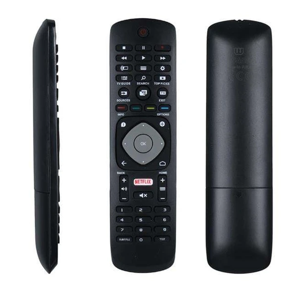Huayu RM-L1285 Philips Netflix Tuşlu LCD-LED TV Kumanda HRL9865 - 1