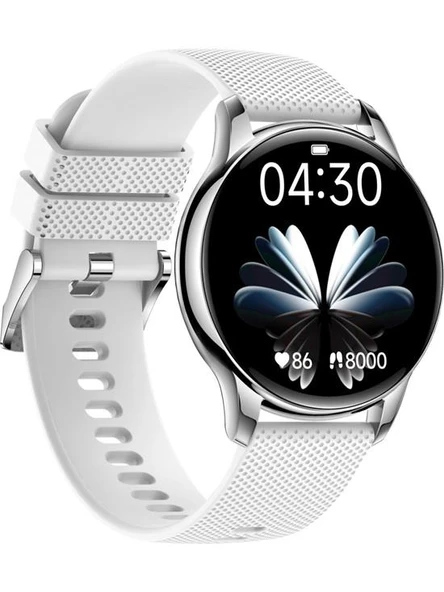 Procton Krono 1 Amoled Ekran Sesli Görüşmeli Tüm Telefonlar ile Uyumlu Unisex Akıllı Saat Gri - 2