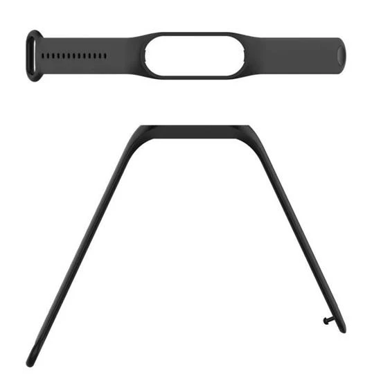 Xiaomi Mi Band 7 Orijinal Silicone Strap (Black) - 3
