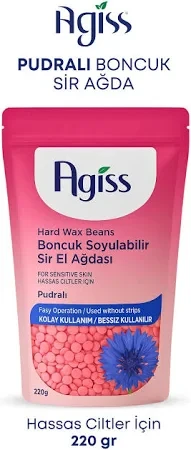 Agiss Boncuk Sir Ağda Hassas Ciltler (Pudralı) 220G ürün görseli 1