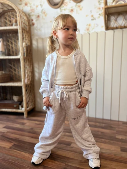 Caps Store Eşofman Takımı – Gri - 5