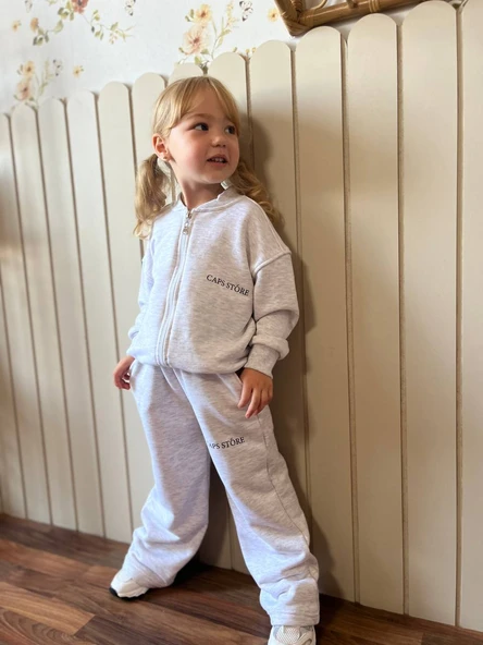 Caps Store Eşofman Takımı – Gri - 4