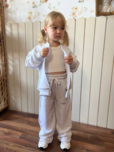 Caps Store Eşofman Takımı – Gri - 2