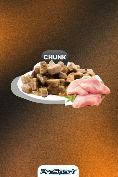 PROSPORT CHUNK TAVUK ETLİ YETİŞKİN KEDİ KONSERVE MAMA 400GR - 2