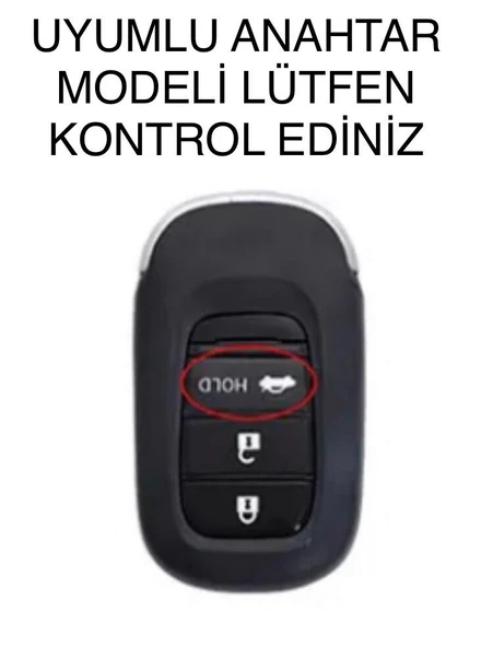 Honda Yeni Civic HR-V Accord Crv Karbon Anahtar Koruma Kılıfı 2.Resime Bakınız - Resim 2