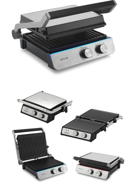 Onvo Izgara Fonksiyonlu Tost Makinesi OVTST03 - 2