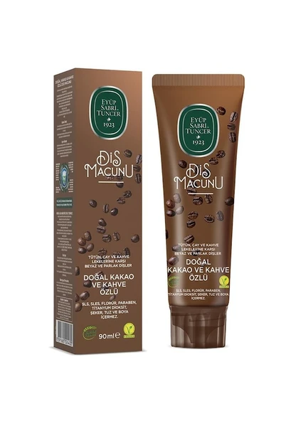 Eyüp Sabri Tuncer Kakao Ve Kahve Özlü Diş Macunu 90 ML