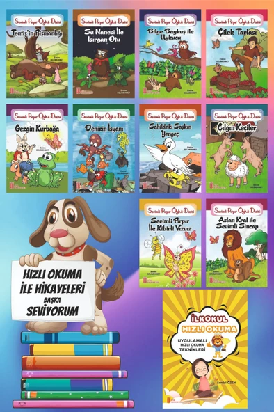 1.Sınıflar İçin Sevimli Pırpır Öykü Dizisi +Hızlı Okuma ürün görseli 1