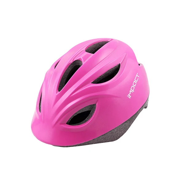 Çocuk Bisiklet Kaskı Impact siyah-pembe-lila - Resim 10