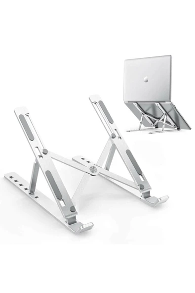 Aleminyum Gri Renk Ayarlı Laptop Macbook Notebook Güncel - Resim 2