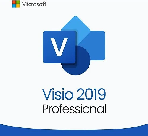Microsoft Visio 2019 Professional - 5 Bilgisayar Için Lisans