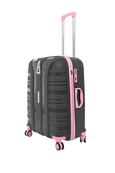 SKYBLUE 7001 POLİPROPİLEN KIRILMAZ BÜYÜK BOY VALİZ - Resim 2