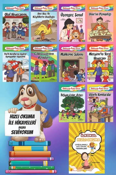 1.Sınıflar İçin Gökkuşağı Öykü Dizisi + Hızlı Okuma ürün görseli 1