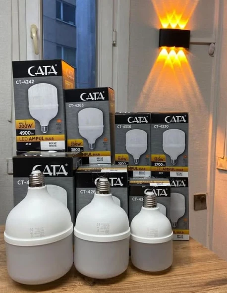 CATA 55W TORCH AMPUL 6000LM-BEYAZ - Resim 2
