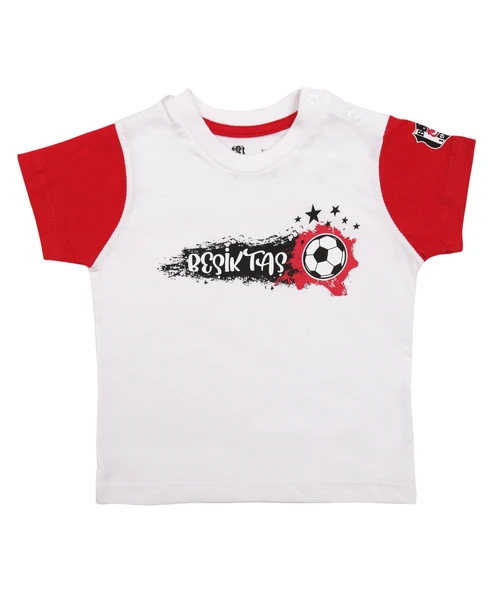 Beşiktaş Orijinal Beyaz Bebek T-Shirt