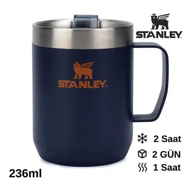 Stanley Classic Legendary Camp Mug 0.23L Termos Kupa Kamp Bardak Matara - Resim 5