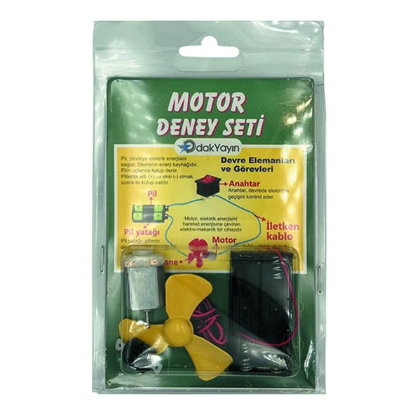 ODAK HOBİ 0661 MOTOR DENEY SETİ ürün görseli