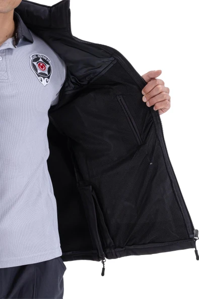 Özel Güvenlik Şartnamesine Uygun, Özel Güvenlik Softshell Mont, Su ve Rüzgar Geçirmez - Resim 3