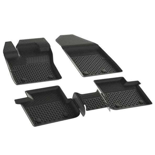 Sahler Egea Hb 2015 ve Sonrası 4.5D Paspas ve Rizline 3D Bagaj Havuz Set - Resim 2