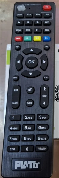 Plato Multi Mini Scart HD  / Botech Mini Scart HD – Botech Piko 502 HD TV Kontrollü Uydu Alıcı Kumandası ürün görseli 1