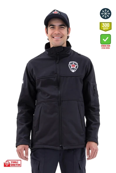 Özel Güvenlik Şartnamesine Uygun, Özel Güvenlik Softshell Mont, Su ve Rüzgar Geçirmez ürün görseli