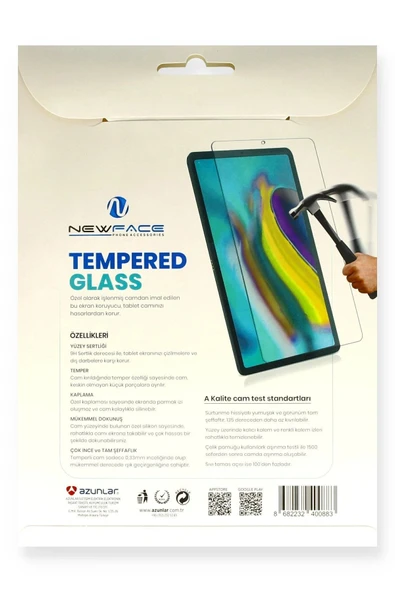 iPad Air 11 (2024) Tablet Cam Ekran Koruyucu - 3