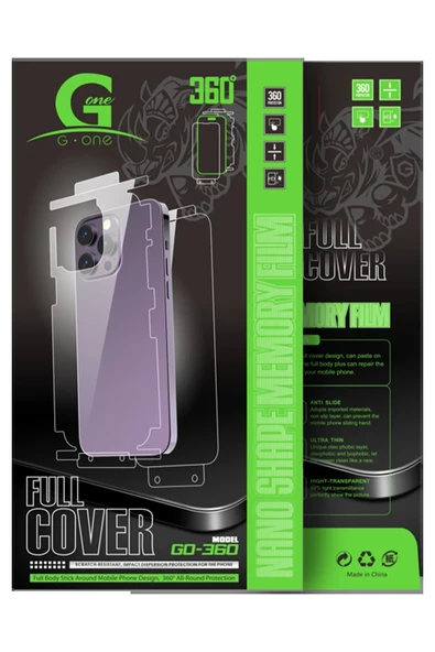iPhone 16 Pro Max 360 Full Body Arka Koruyucu - 1