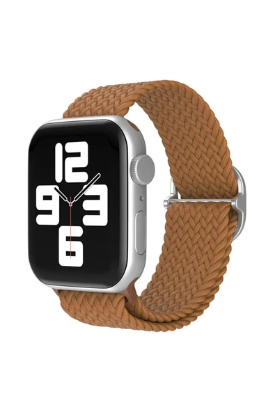 Apple Watch 42mm Star Kordon - Kahverengi - 1