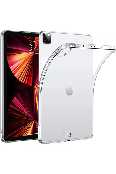 iPad Pro 11 (2020) Kılıf Tablet Şeffaf Silikon - 1
