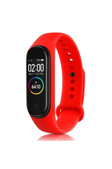 Xiaomi Mi Band 6 Klasik Kordon - Kırmızı - 1