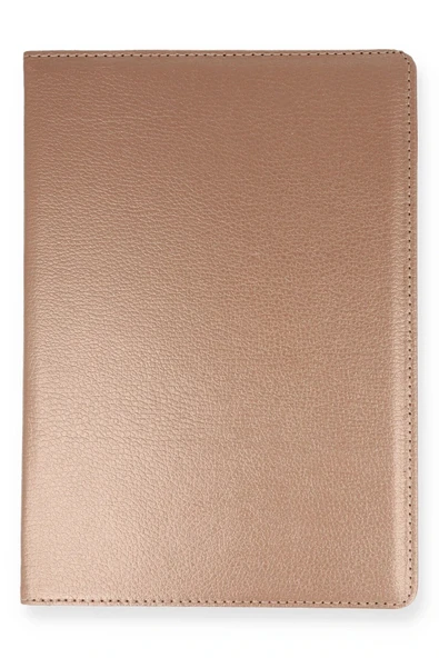 Samsung Galaxy Tab A7 10.4 Kılıf 360 Tablet Deri Kılıf - Rose Gold - 3