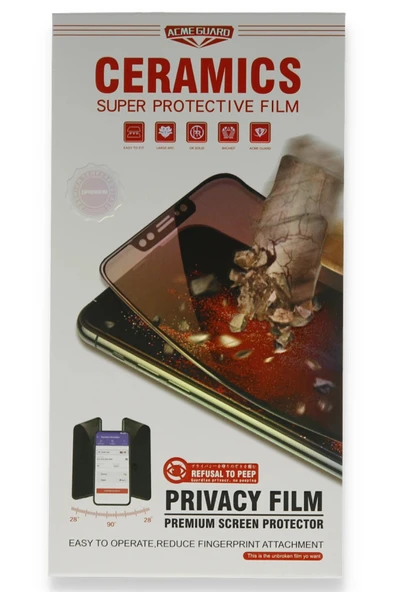 Huawei Y6P Seramik Hayalet Nano Ekran Koruyucu - 1