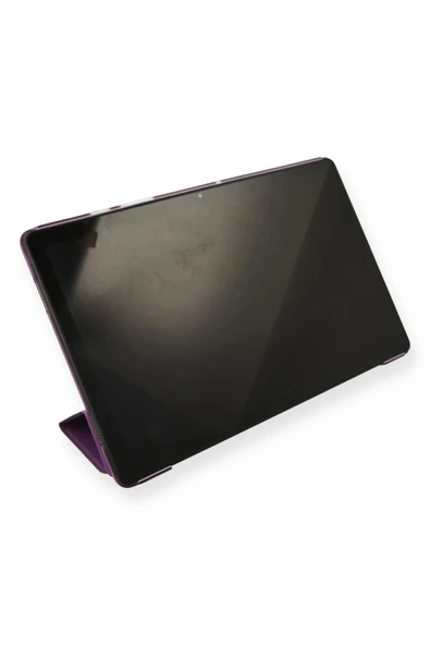 Samsung Galaxy T970 Tab S7 Plus 12.4 Kılıf Tablet Smart Kılıf - Mor - 4