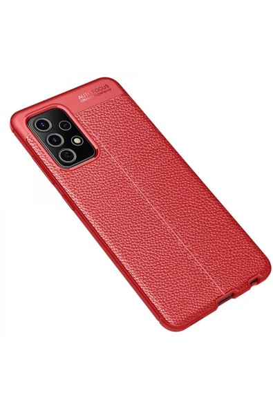 Samsung Galaxy A72 Kılıf Auto Focus Kapak - Kırmızı - 2