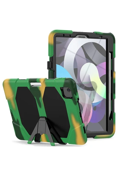 iPad Pro 11 (2020) Kılıf Griffin Tablet Kapak - Kamuflaj - 1