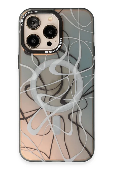 iPhone 13 Pro Max Kılıf Venüs Magneticsafe Desenli Kapak - Venüs - 5 - 2