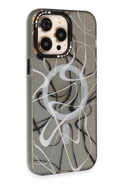 iPhone 13 Pro Max Kılıf Venüs Magneticsafe Desenli Kapak - Venüs - 5 - 1